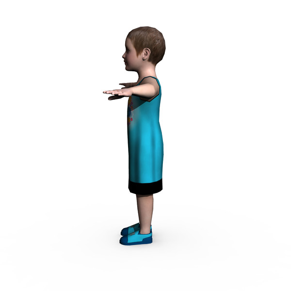maya child female 01 - Child Female 01... by ignisfatuus